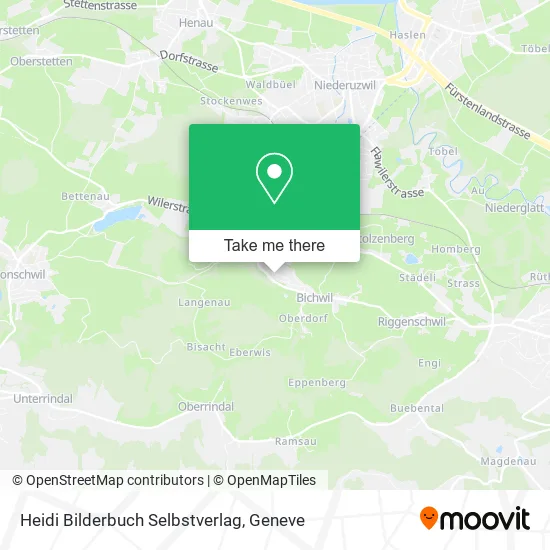 Heidi Bilderbuch Selbstverlag map