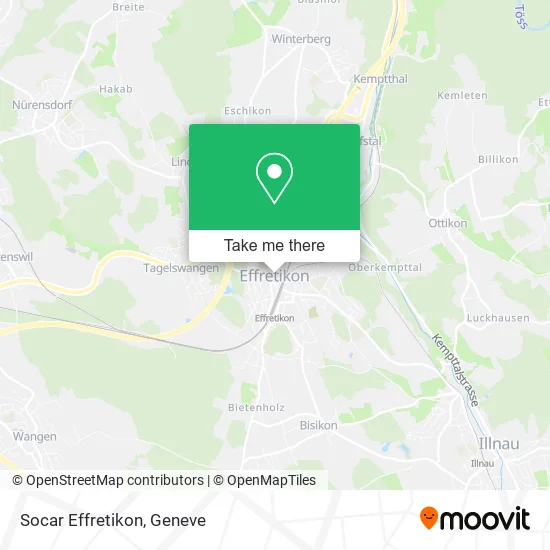 Socar Effretikon map