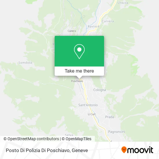 Posto Di Polizia Di Poschiavo map