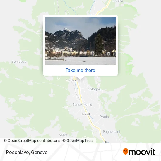 Poschiavo map