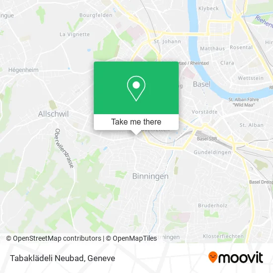 Tabaklädeli Neubad map