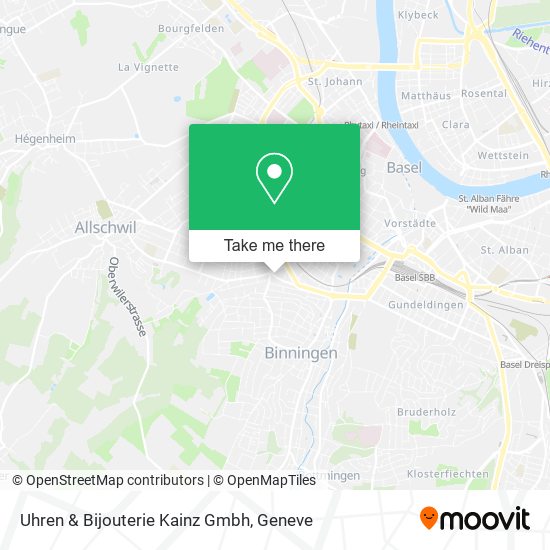 Uhren & Bijouterie Kainz Gmbh map