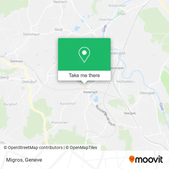 Migros map