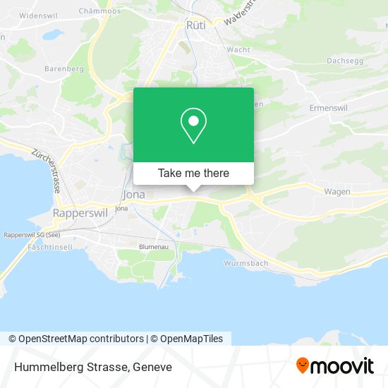 Hummelberg Strasse map