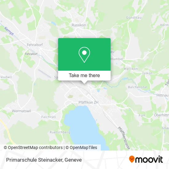 Primarschule Steinacker map