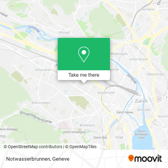 Notwasserbrunnen map
