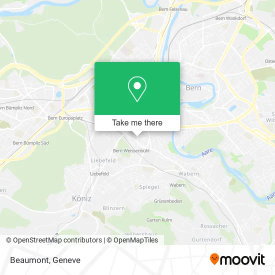 Beaumont map