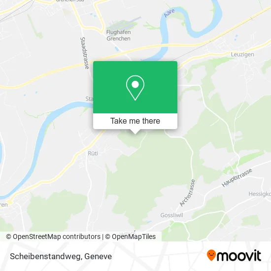 Scheibenstandweg map