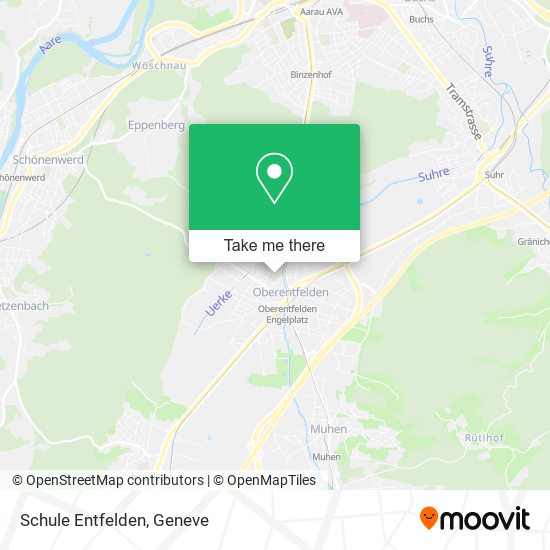 Schule Entfelden map