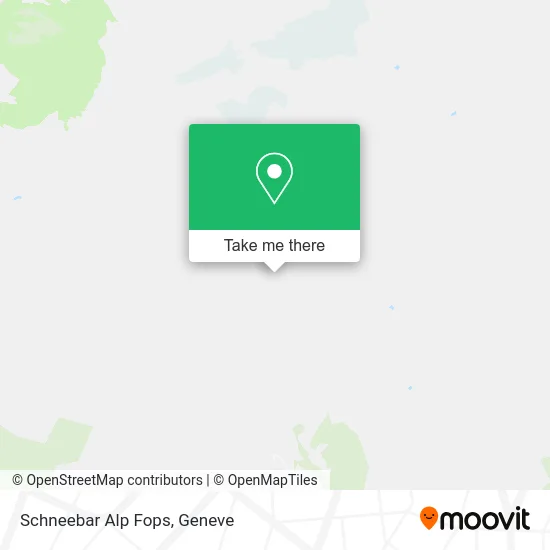 Schneebar Alp Fops map