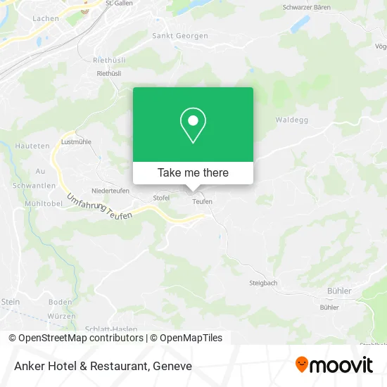 Anker Hotel & Restaurant map