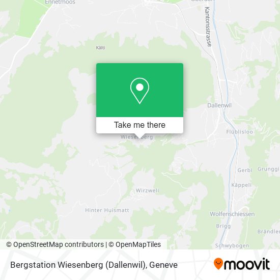 Bergstation Wiesenberg (Dallenwil) map