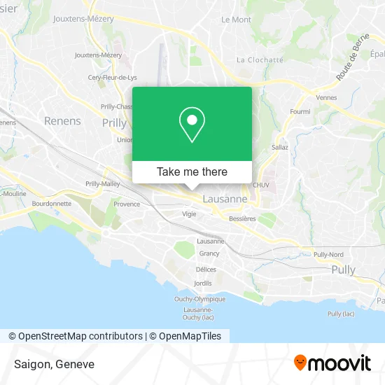 Saigon map
