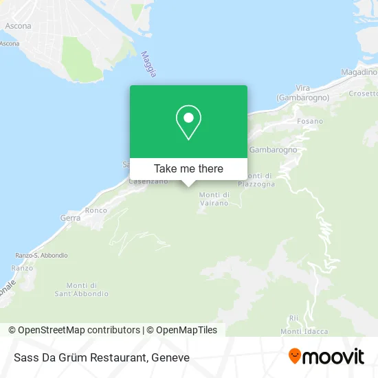 Sass Da Grüm Restaurant map