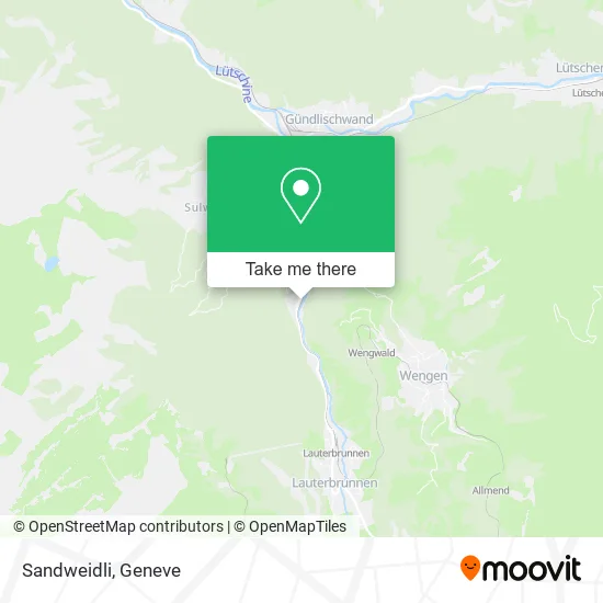 Sandweidli map