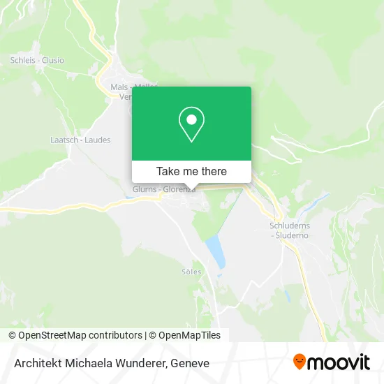 Architekt Michaela Wunderer map