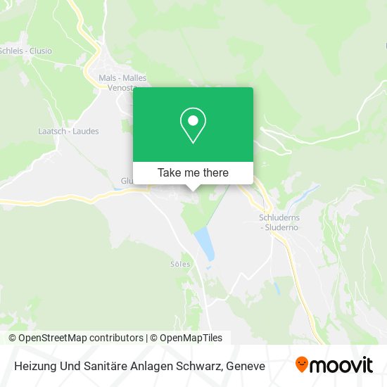 Heizung Und Sanitäre Anlagen Schwarz map