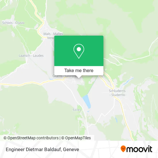 Engineer Dietmar Baldauf map