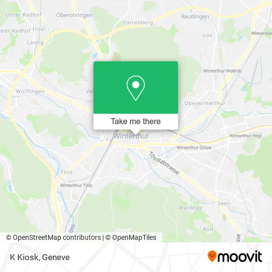 K Kiosk map