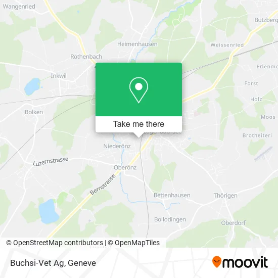 Buchsi-Vet Ag map