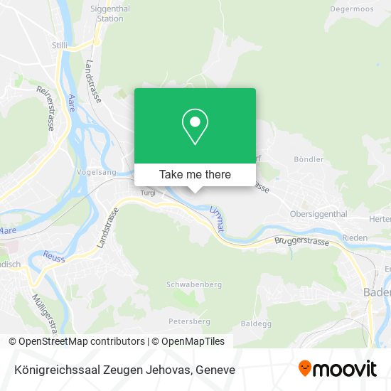 Königreichssaal Zeugen Jehovas map