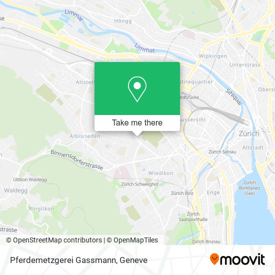 Pferdemetzgerei Gassmann map