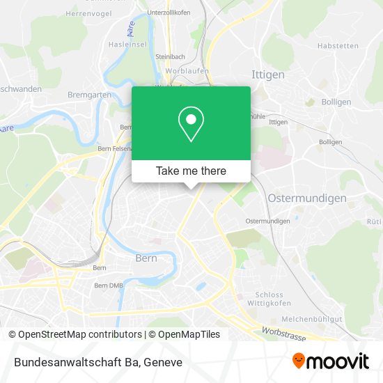 Bundesanwaltschaft Ba map