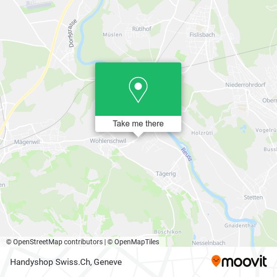 Handyshop Swiss.Ch map