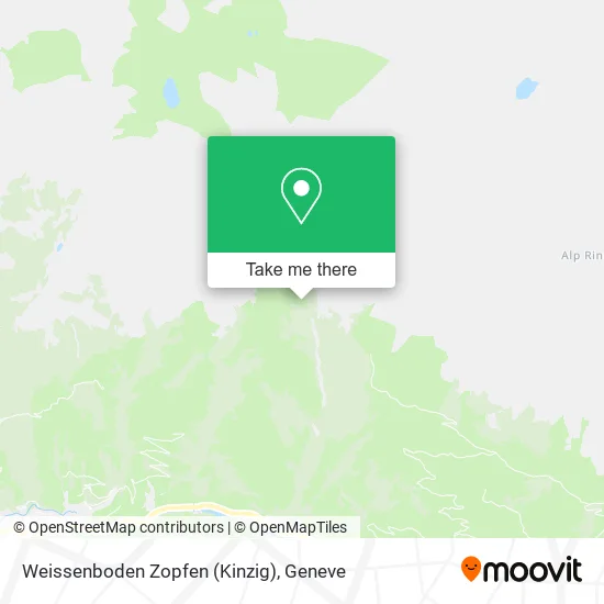 Weissenboden Zopfen (Kinzig) plan