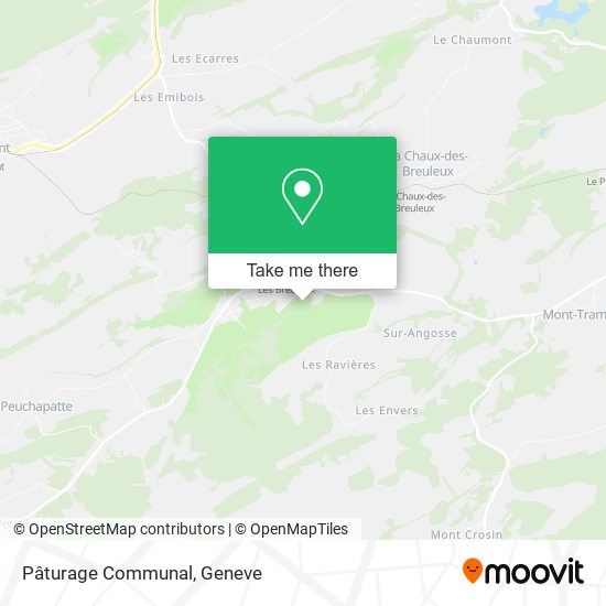 Pâturage Communal map