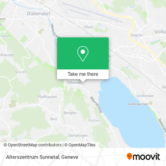 Alterszentrum Sunnetal map