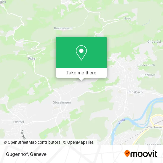 Gugenhof map