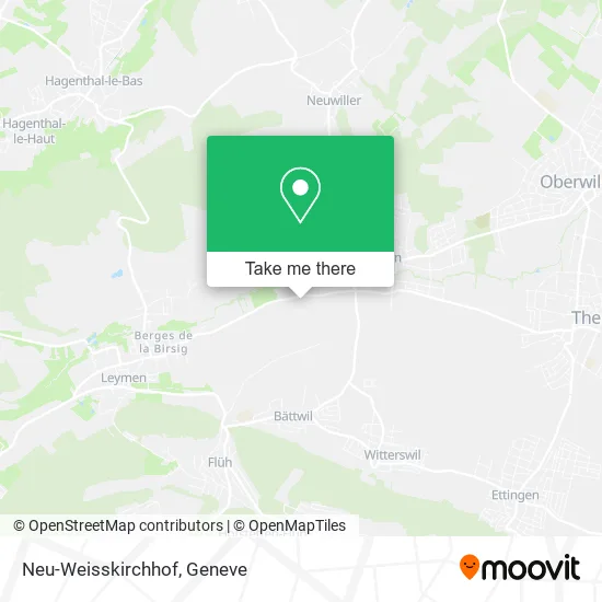 Neu-Weisskirchhof map