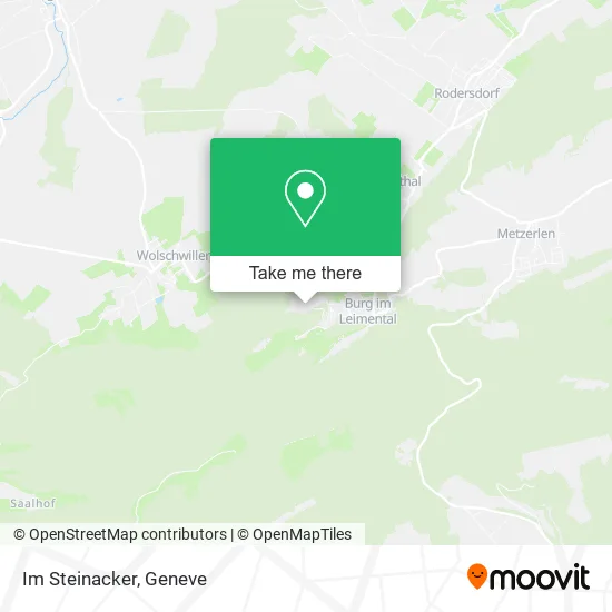 Im Steinacker map