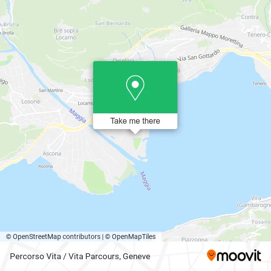 Percorso Vita / Vita Parcours map