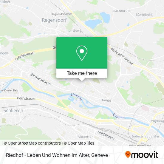 Riedhof - Leben Und Wohnen Im Alter map