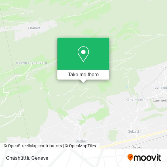 Chäshüttli map