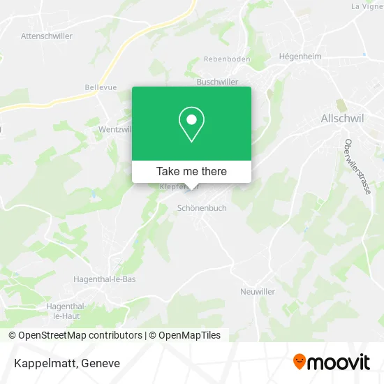 Kappelmatt map