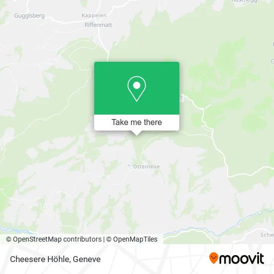 Cheesere Höhle map