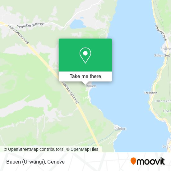 Bauen (Urwängi) map