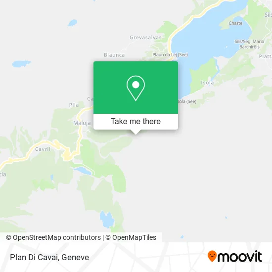 Plan Di Cavai map