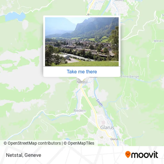 Netstal map
