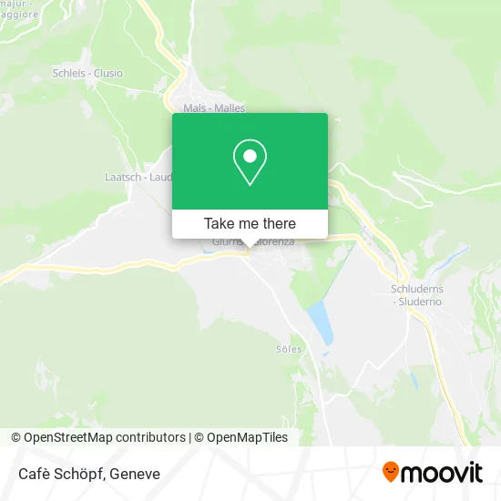 Cafè Schöpf map