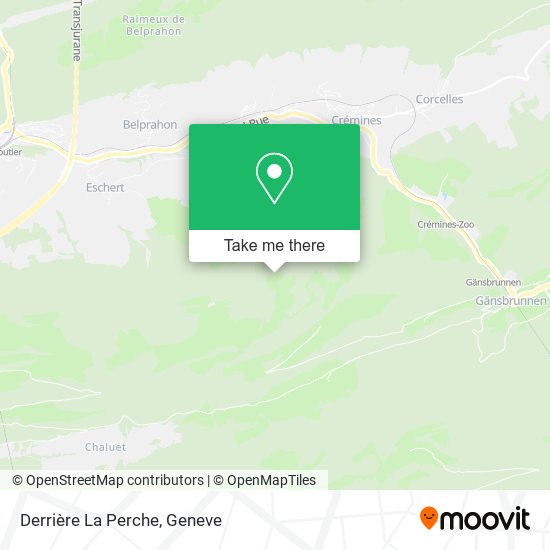 Derrière La Perche map