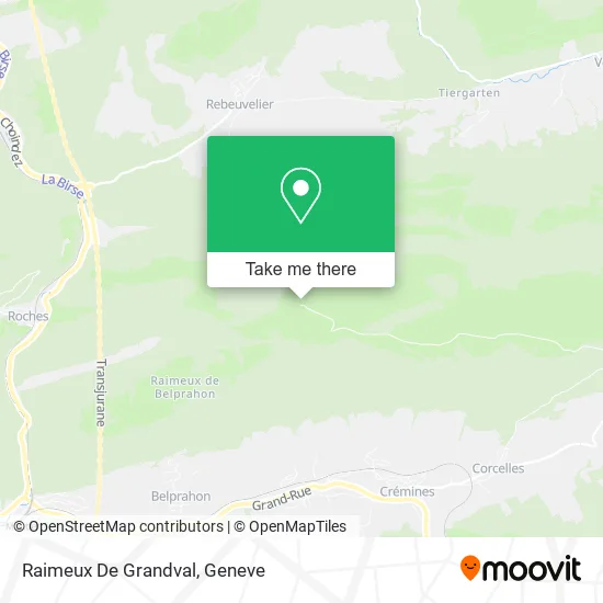 Raimeux De Grandval map