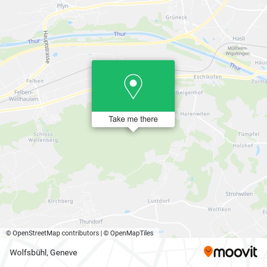 Wolfsbühl map