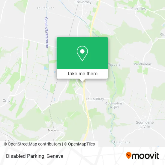 Disabled Parking map
