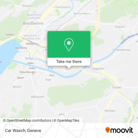 Car Wasch map