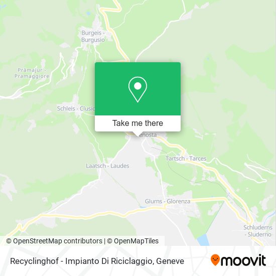 Recyclinghof - Impianto Di Riciclaggio map