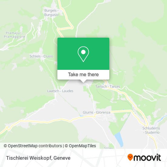 Tischlerei Weiskopf map